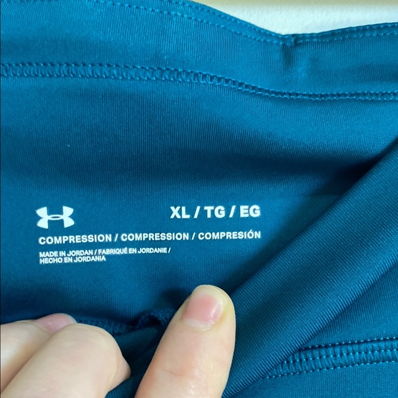 Under Armour Teal Leggings - Picture 2 of 4